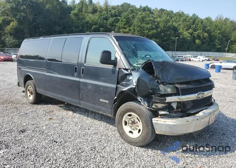2005 Chevrolet Express G3500 z USA, uszkodzony, nr VIN 1GAHG39U351134033